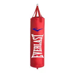 EVERLAST - TULA SACO DE BOXEO DE 80 LIBRAS ROJO-BLANCO