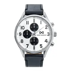 MARK MADDOX - Reloj hombre negro MM + 5 Complementos Premium Incluidos
