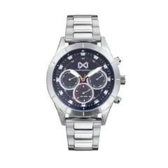 MARK MADDOX - Reloj Hombre Plateado HM7132-36 + 2 COMPLEMENTOS