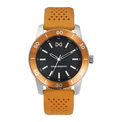 MARK MADDOX - Reloj Hombre Naranja MM + 5 Complementos Premium Incluidos