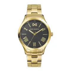 MARK MADDOX - Reloj Mujer Dorado MM + 5 Complementos Premium Incluidos