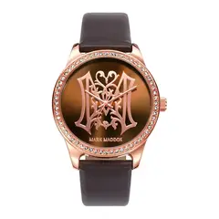 MARK MADDOX - Reloj Mujer Cafe MM + 5 Complementos Premium Incluidos