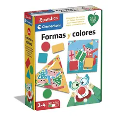 CLEMENTONI - Juego Didáctico Niño Aprendiendo Formas Y Colores Montessori