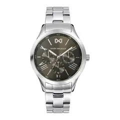 MARK MADDOX - Reloj mujer plateado MM + 5 Complementos Premium Incluidos