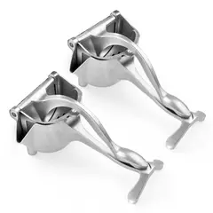 CHEF MASTER - 2 Exprimidores manual frutas, exprimidor de limón, naranjas