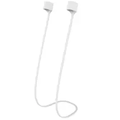 SISDATA - Soporte sujetador anticaída para audifonos bluetooth Blanco
