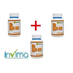 LIFEHUNI - Divi-her suplementos dietarios x3 pastillero semanal