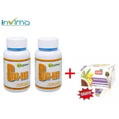 LIFEHUNI - Divi-her suplementos dietarios x 2 +te badia multi-vitaminico