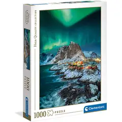 CLEMENTONI - Rompecabezas 1000 Piezas Adulto Auroras Boreales