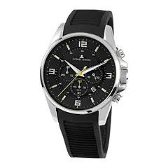 JACQUES LEMANS - Reloj hombre negro JL con 5 Complementos Premium
