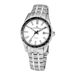 JACQUES LEMANS - Reloj hombre plateado JL con 5 Complementos Premium