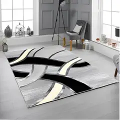 MITAPETE COM - Alfombra Tapete Turquia Gris 120 X 170cms