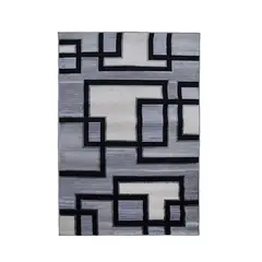 MITAPETE COM - Alfombra Tapete Pie de Cama Turquia Gris 60 X 110cms