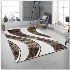 MITAPETE COM - Alfombra Tapete Pie de Cama Turquia Café 60 X 110cms