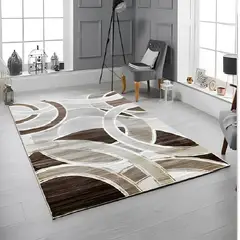 MITAPETE COM - Alfombra Tapete Pie de Cama Turquia Café 60 X 110cms