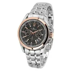 JACQUES LEMANS - Reloj hombre plateado JL con 5 Complementos Premium