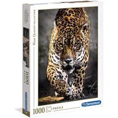 CLEMENTONI - Rompecabezas 1000 Piezas Adulto Jaguar Animales