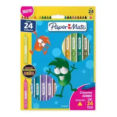 PAPER MATE - Crayones Jumbo Creyones Magicolor Triangular X24