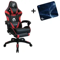 ZER - SILLA GAMER ERGONIMICACON REPOSAPIES 2 COJINES 150° UMEKO - ROJA.
