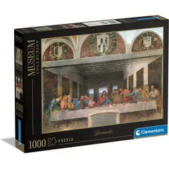 CLEMENTONI - Rompecabezas 1000 Piezas Adulto La Ultima Cena Da Vinci Arte