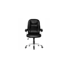 ZER - Silla estocolmo alta base nylon y asiento en cuero sintetico