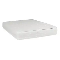 GENERICO - COLCHON SEMIORTOPEDICO RESORTADO SENCILLO 100x190 - BLANCO