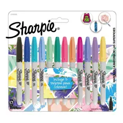 SHARPIE - Set De Marcadores Colores Pastel X12