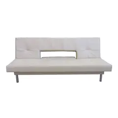 SOFA MARKET - Sofa Cama Space Clic Clac Ecocuero Blanco