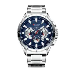 CURREN - RELOJ 8363 SUIT PLATEADO