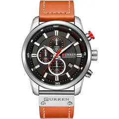 CURREN - RELOJ 8291 MARRON NEGRO CASUAL