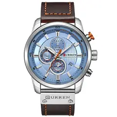 CURREN - RELOJ 8291 MARRON CELESTE