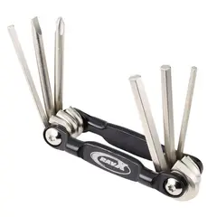 GENERICO - Herramienta 6 En 1 Acerada Bicicleta Ravx Ciclismo Elite