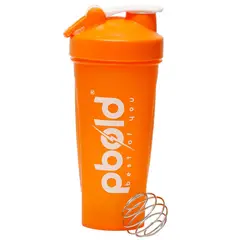 PBOLD - Shaker Proteinas Termo Mezclador Gimnasio Naranja