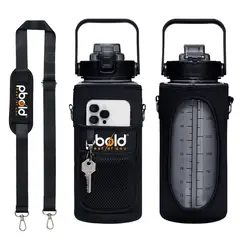 PBOLD - Termo Botella De 2 Litros Agua Deportiva Gym Fitness