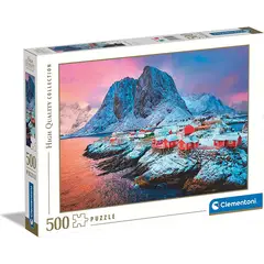 CLEMENTONI - Rompecabezas 500 Piezas Adulto Isla Atardecer
