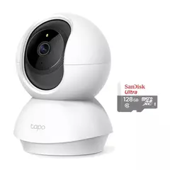 TP LINK - Cámara Ip Wifi Robótica 3mp Alarma Tp-link Tapo C210 128gb