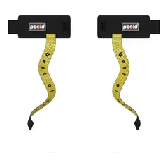 PBOLD - Straps Muñequeras Crossfit Pesas Gym Levantamiento Amarillo