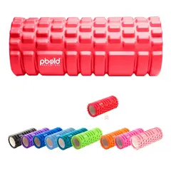 PBOLD - Rodillo Foam Roller Yoga Pilates Fisioterapia Gym Ejercicio Rojo
