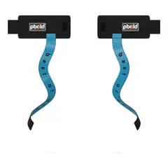 PBOLD - Straps Muñequeras Crossfit Pesas Gym Correas Azul