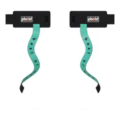 PBOLD - Straps Muñequeras Crossfit Pesas Gym Correas Cian