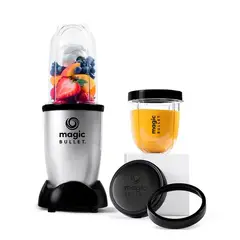 NUTRIBULLET - Extractor de Nutrientes Magic Bullet 6 Piezas 250 Watts - MBR 0748