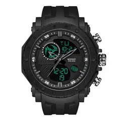 SANDA - RELOJ 6012 DEPORTIVO NEGRO