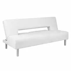 SOFA MARKET - Sofa Cama Michigan 3 Puestos Tela Crudo