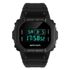 SANDA - RELOJ HOMBRE NEGRO SIMPLE 293