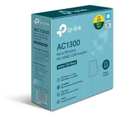 TP LINK - Adaptador Wifi Tp-link Archer T3u Nano Ac 1300 Mu-mimo