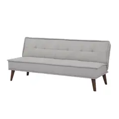 SOFA MARKET - Sofa Cama Otto 3 Puestos Tela Crudo
