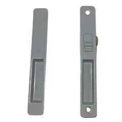 GENERICO - Cerradura De Impacto Sencilla Doble Para Ventana Corrediza Natural