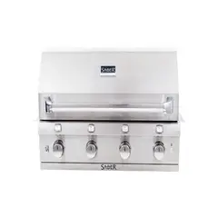 GENERICO - Asador a gas 4 quemadores empotrable saber r67sb0317
