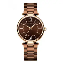 MINI FOCUS - RELOJ MINIFOCUS MUJER MARRÓN DORADO MF0189