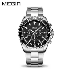MEGIR - RELOJ HOMBRE PLATEADO FORMAL M2064
